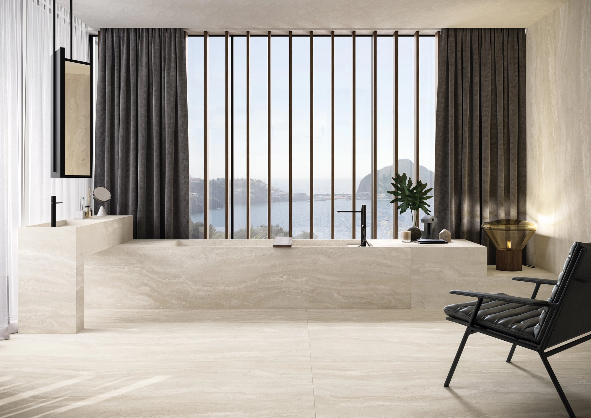 Authentic Luxe Pearl Travertine