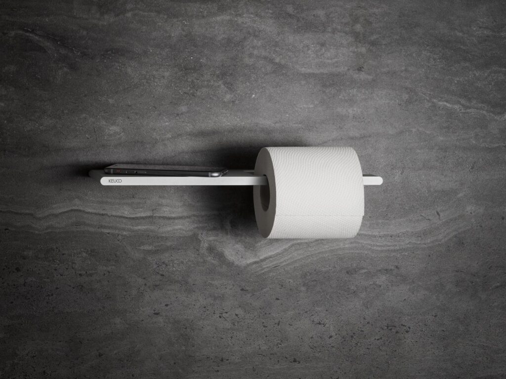 Porte-rouleau avec tablette Edition 400