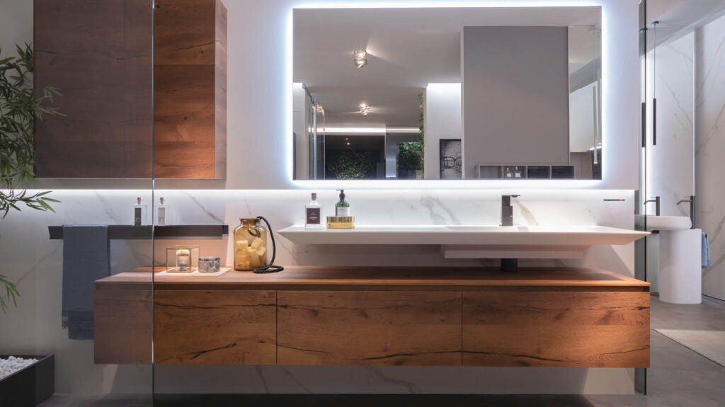 Salle de bains Laminam