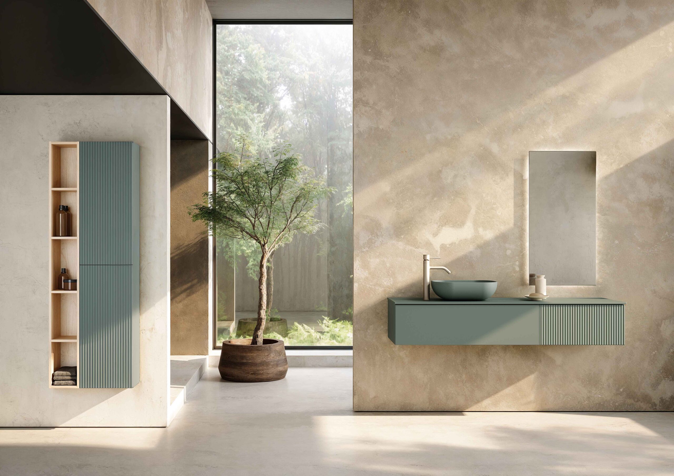 Tuyo Minimal Canaletto 160, miroir Blaze